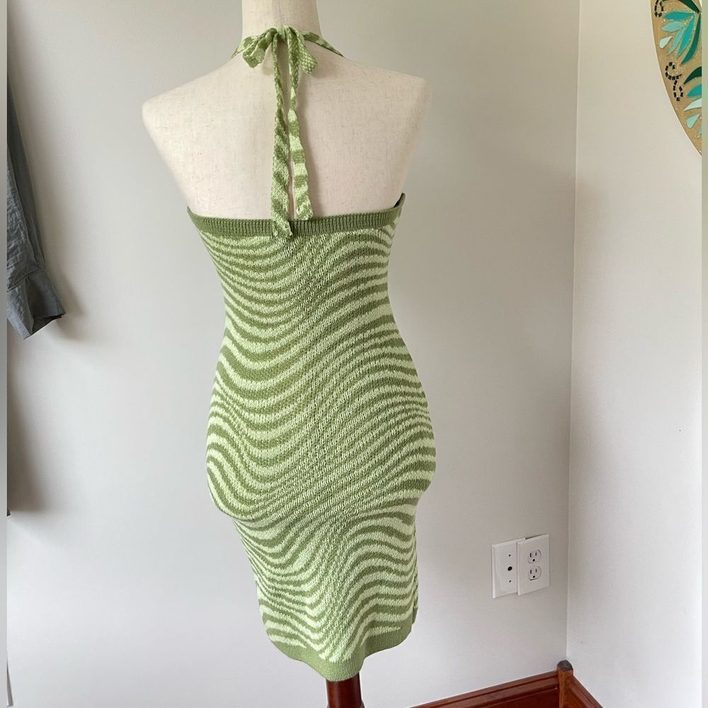NWT knit halter dress size XS - Picture 5 of 10